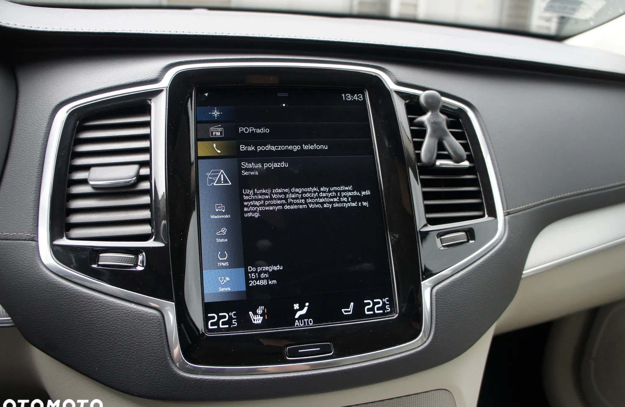 Volvo XC 90 cena 159900 przebieg: 180000, rok produkcji 2019 z Ząbki małe 379